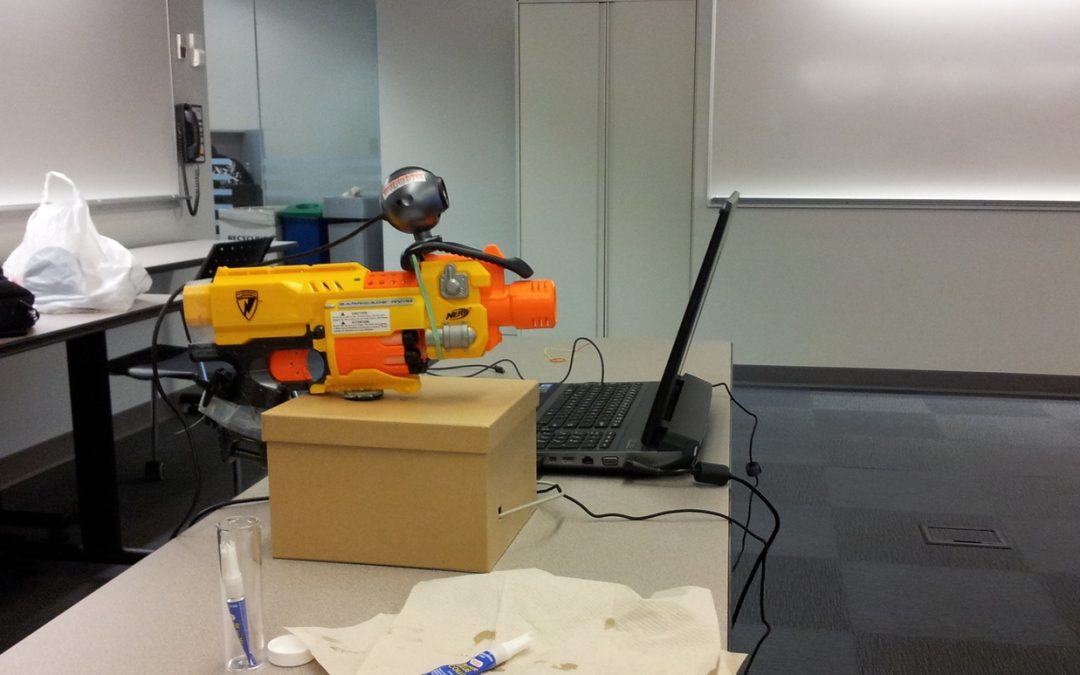 Face Tracking Nerf Gun